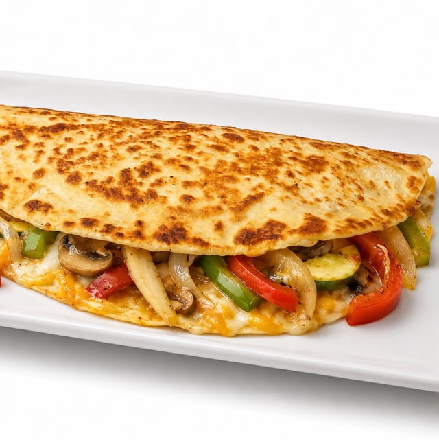 Veggie Quesadilla.