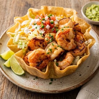 Shrimp Taco Salad