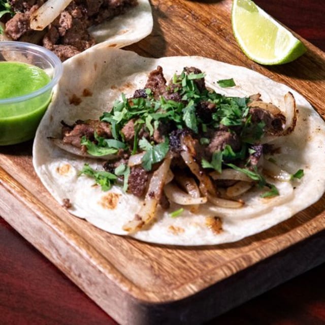 Tacos (Steak, Shrimp or Birria).