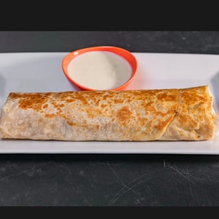 Shrimp Fajita Burrito