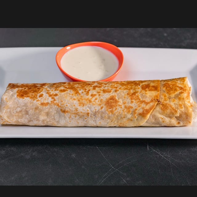 Shrimp Fajita Burrito.