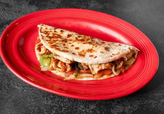 Chicken Fajita Quesadilla.