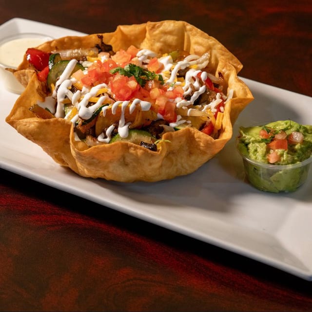 Veggie Taco Salad.