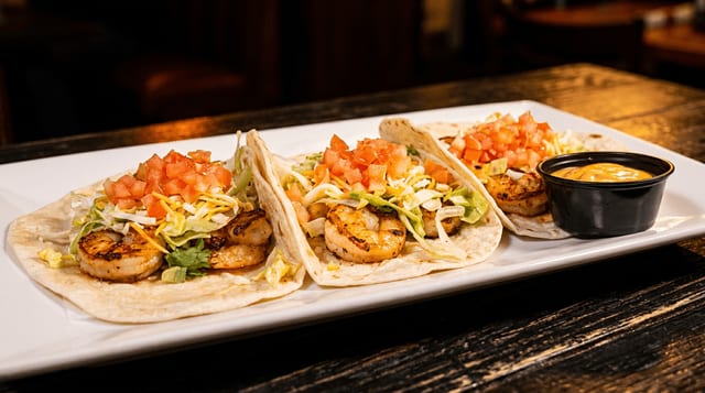 Shrimp Tacos.