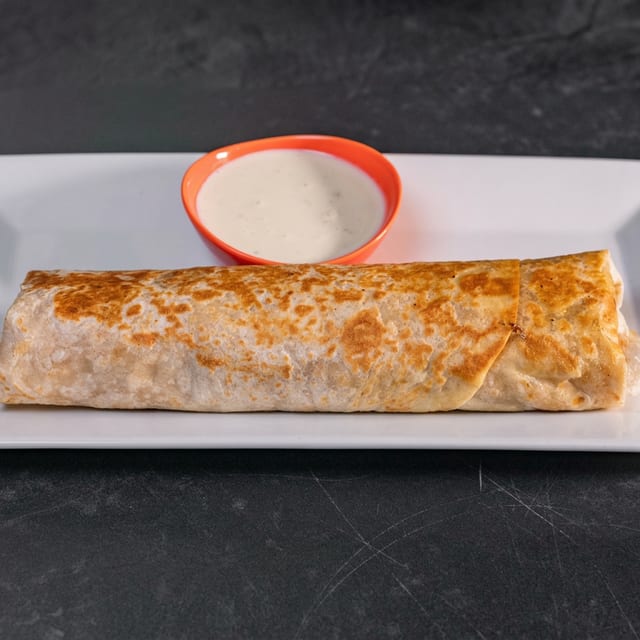Shrimp Fajita Burrito.