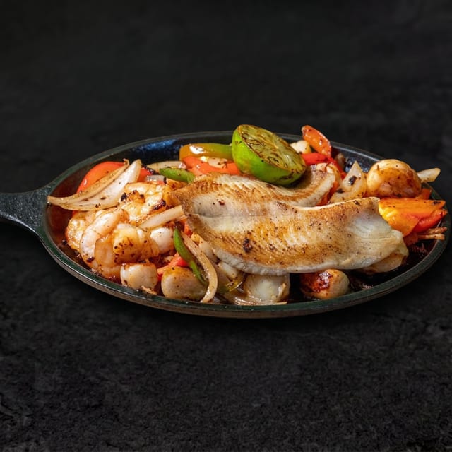 Seafood Fajitas.