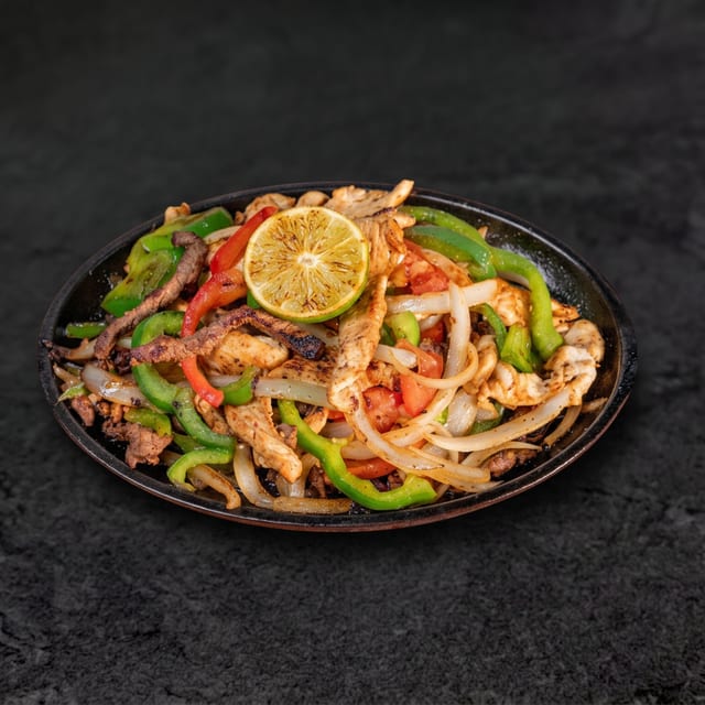 Steak & Chicken Fajitas.