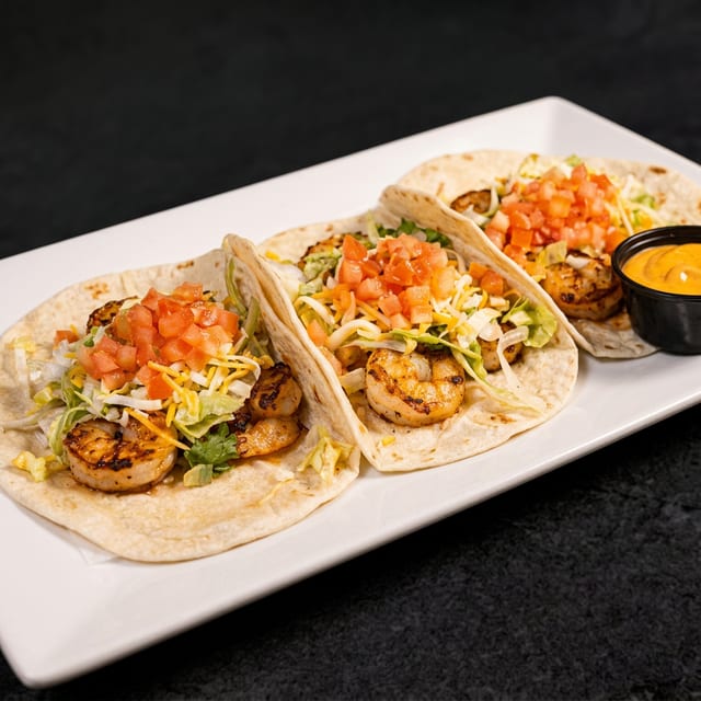 Shrimp Tacos.