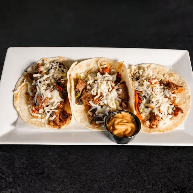 Philly Cheesesteak Tacos.